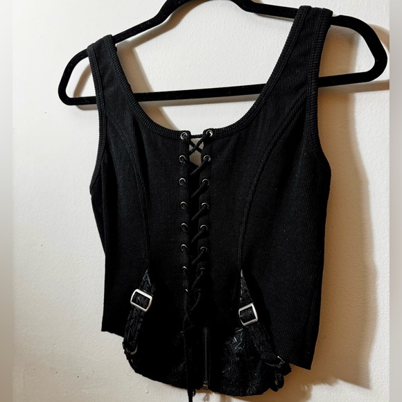 Punk Rave Corset - Picture 4 of 6